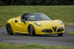 Alfa Romeo 4C Spider 2015 года (UK)
